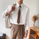 Classic single breasted shirt versatile comfort - Antonios