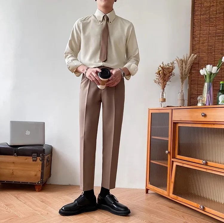 Classic single breasted shirt versatile comfort - Antonios