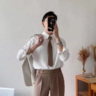 Classic single breasted shirt versatile comfort - Antonios