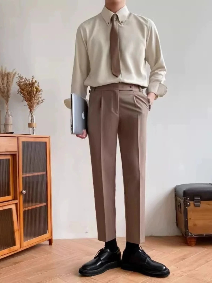 Classic single breasted shirt versatile comfort - Antonios