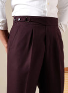 Classic single - pleat business trousers - Antonios