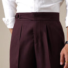 Classic single - pleat business trousers - Antonios