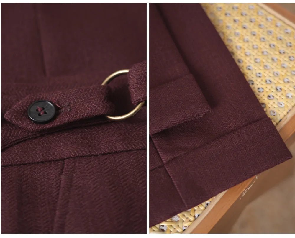 Classic single - pleat business trousers - Antonios