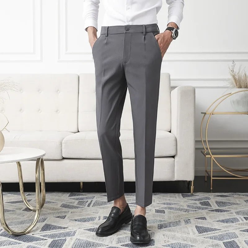 Classic straight dress trousers - Antonios