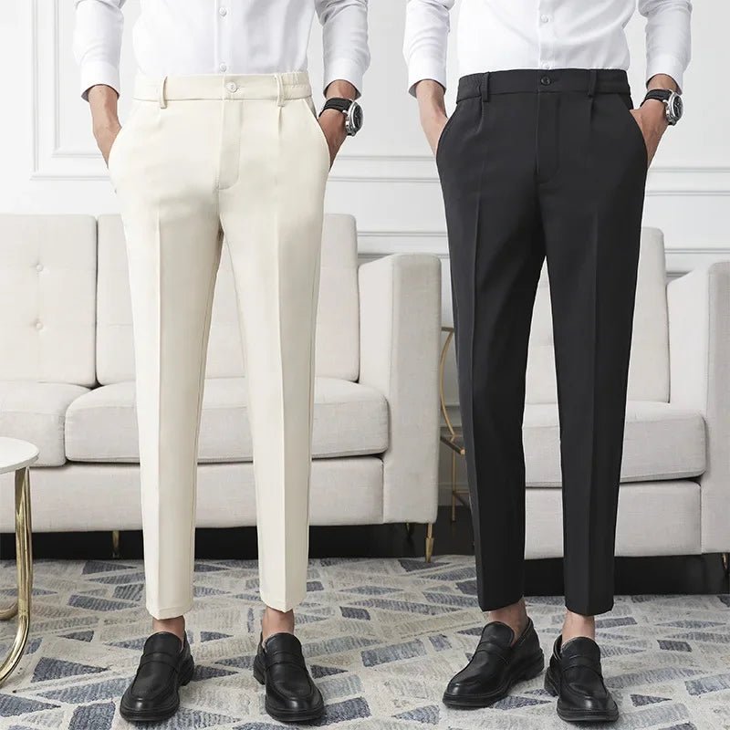 Classic straight dress trousers - Antonios