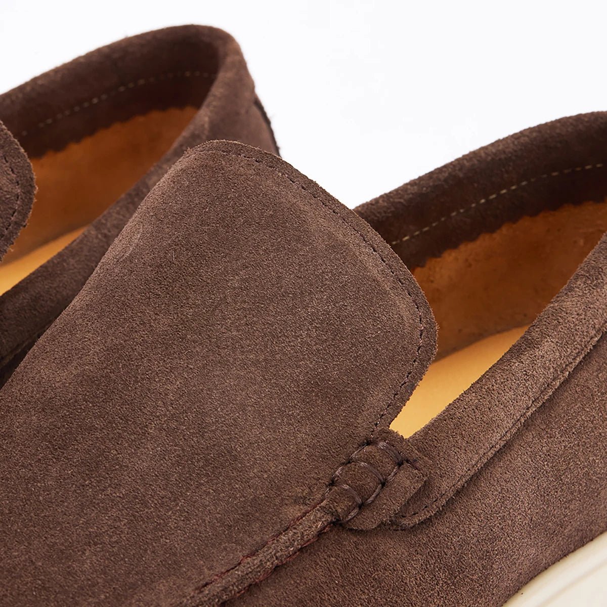 Classic suede penny old money loafers - Antonios