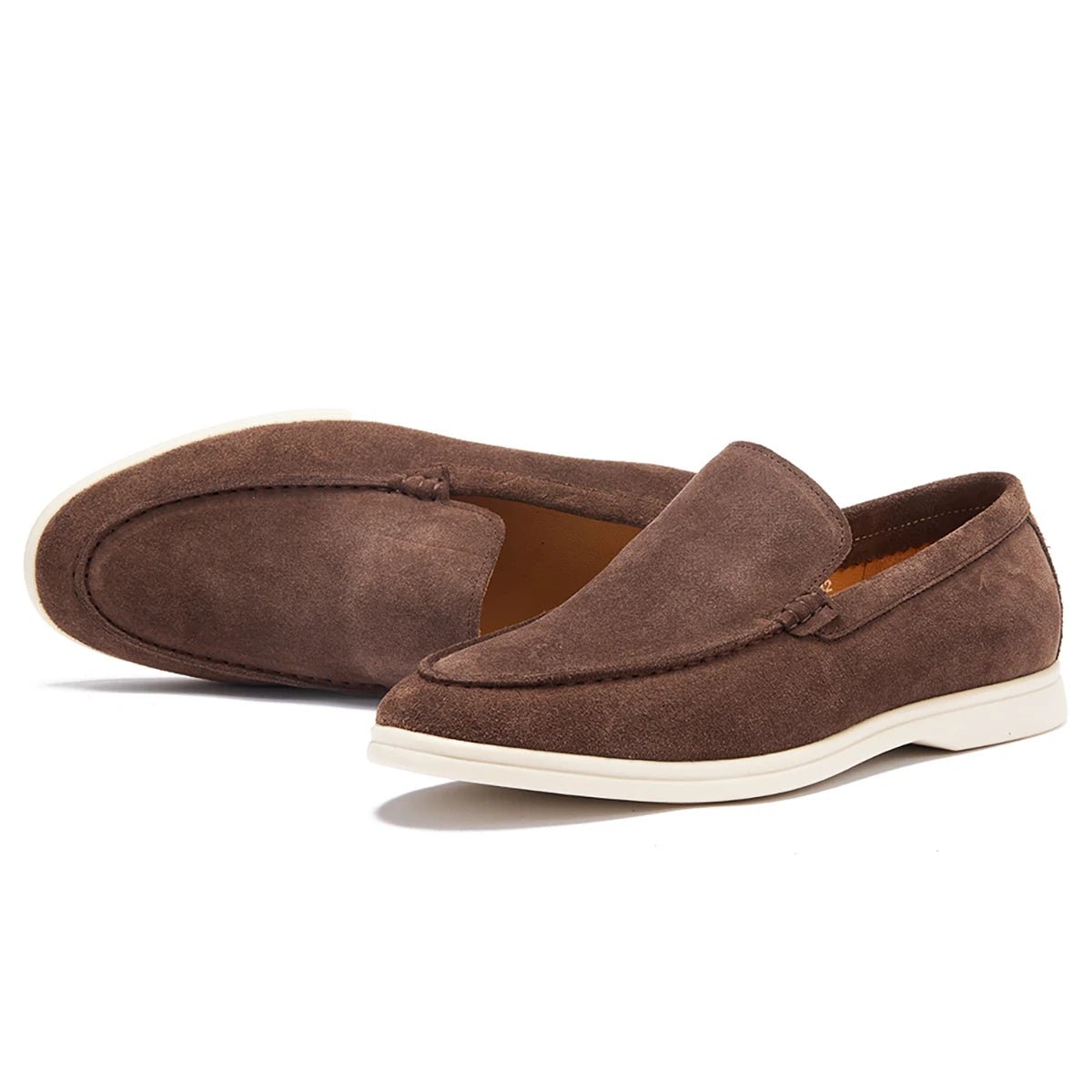 Classic suede penny old money loafers - Antonios