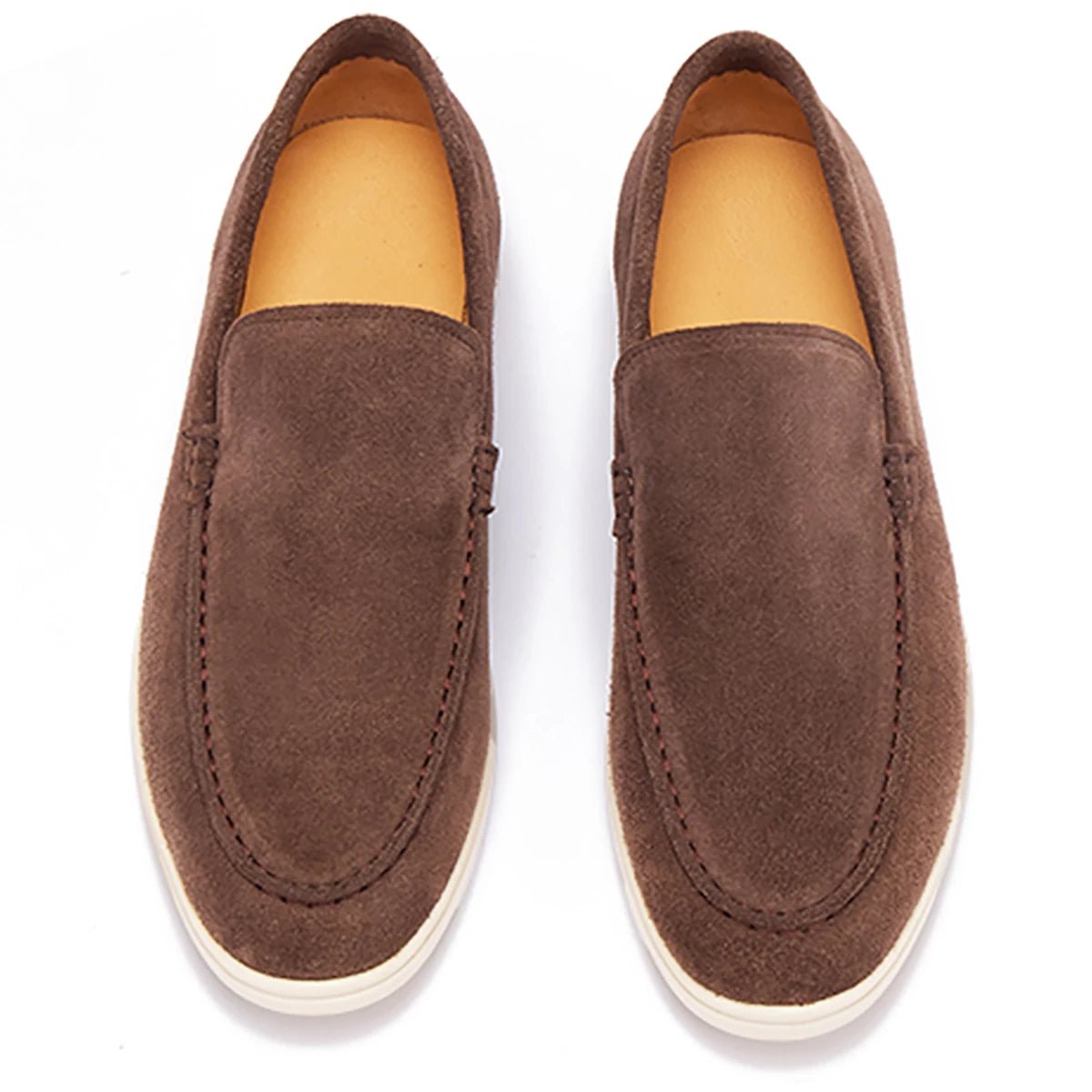 Classic suede penny old money loafers - Antonios