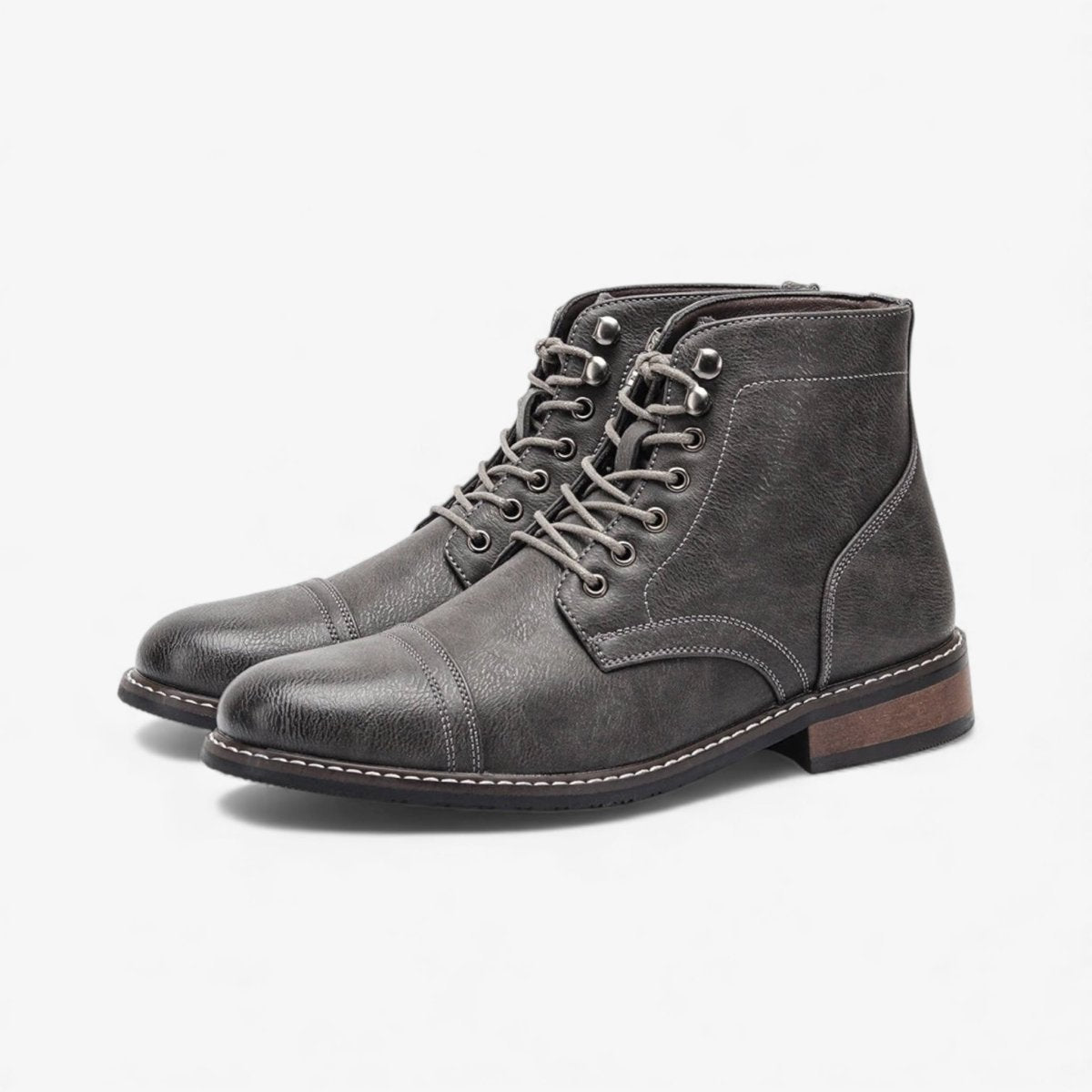 Classical ankle leather boots - Antonios