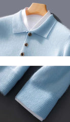 Cold season pure wool sweater - Antonios