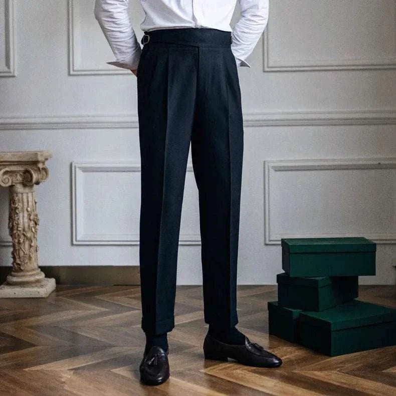Cold season straight trousers - Antonios
