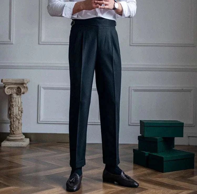 Cold season straight trousers - Antonios