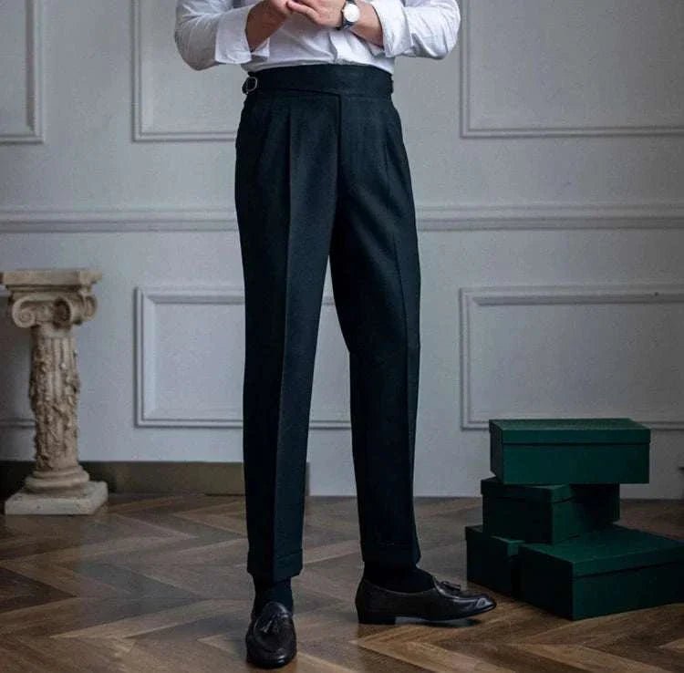 Cold season straight trousers - Antonios