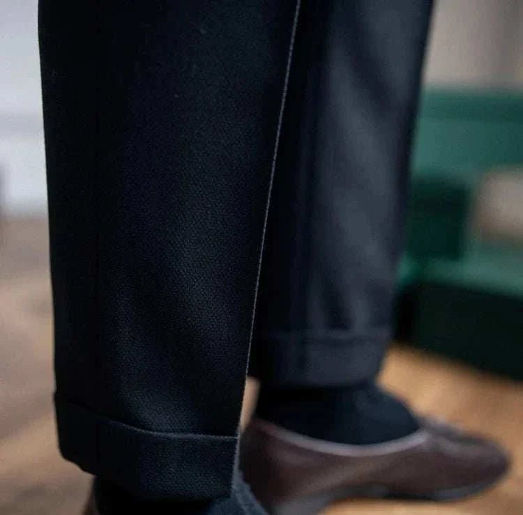 Cold season straight trousers - Antonios