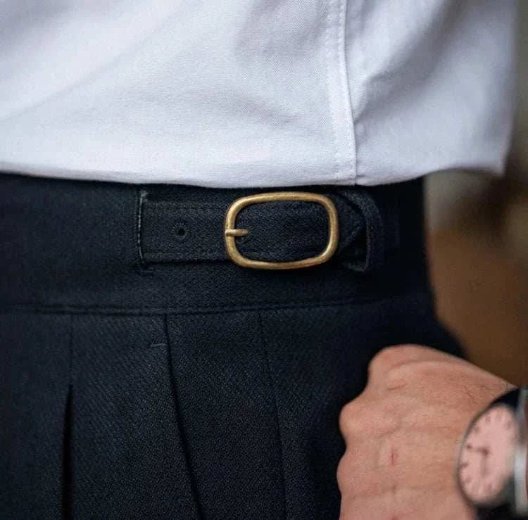 Cold season straight trousers - Antonios