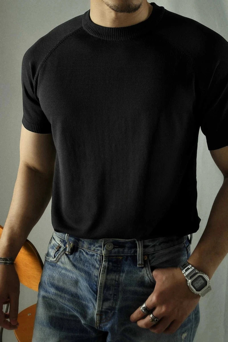 Comfortable vintage elegant t-shirt - Antonios