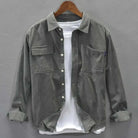 Corduroy cargo spring shirt - Antonios