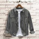 Corduroy cargo spring shirt - Antonios