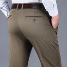 Cotton classic smart - casual pants - Antonios
