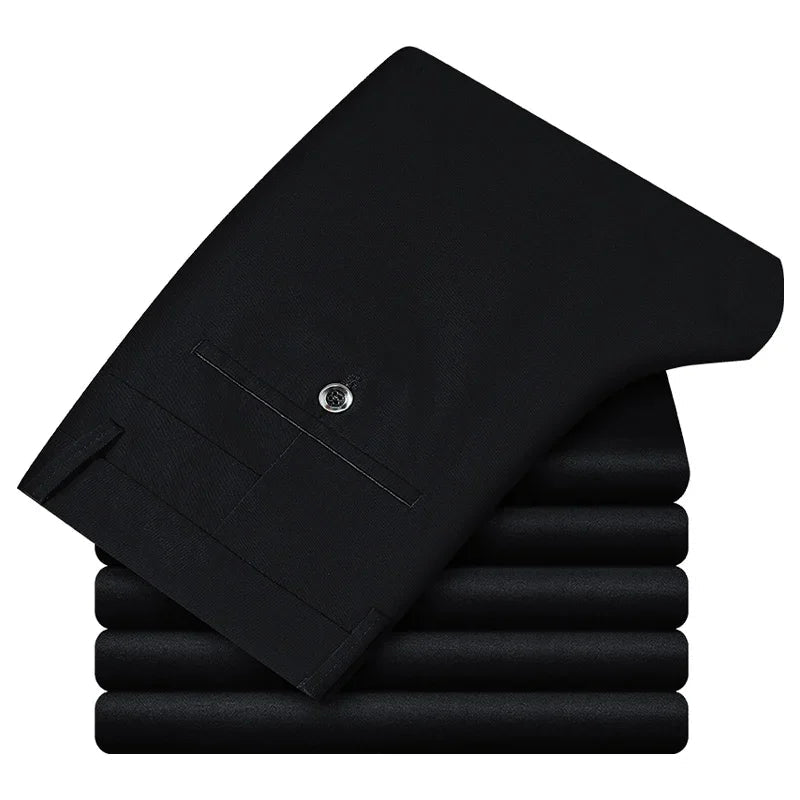 Cotton classic smart - casual pants - Antonios