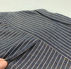Cotton linen striped long sleeve shirt - Antonios