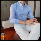 Cotton long sleeve plaid shirt - Antonios