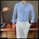 Cotton long sleeve plaid shirt - Antonios