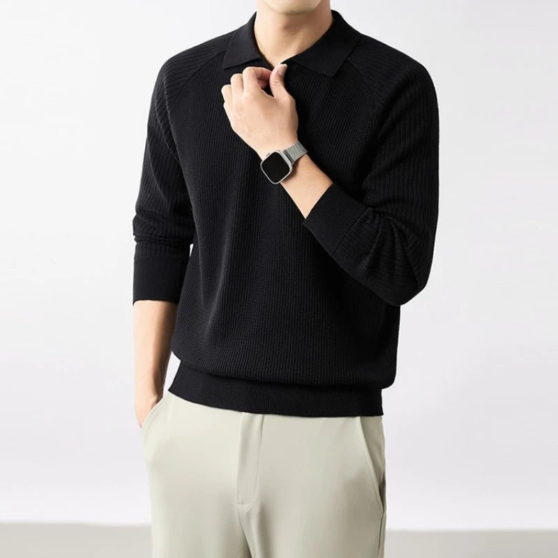 Cotton seagull collar shirt - Antonios