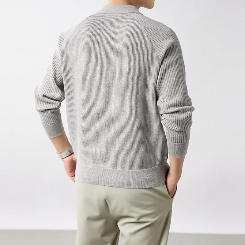 Cotton seagull collar shirt - Antonios