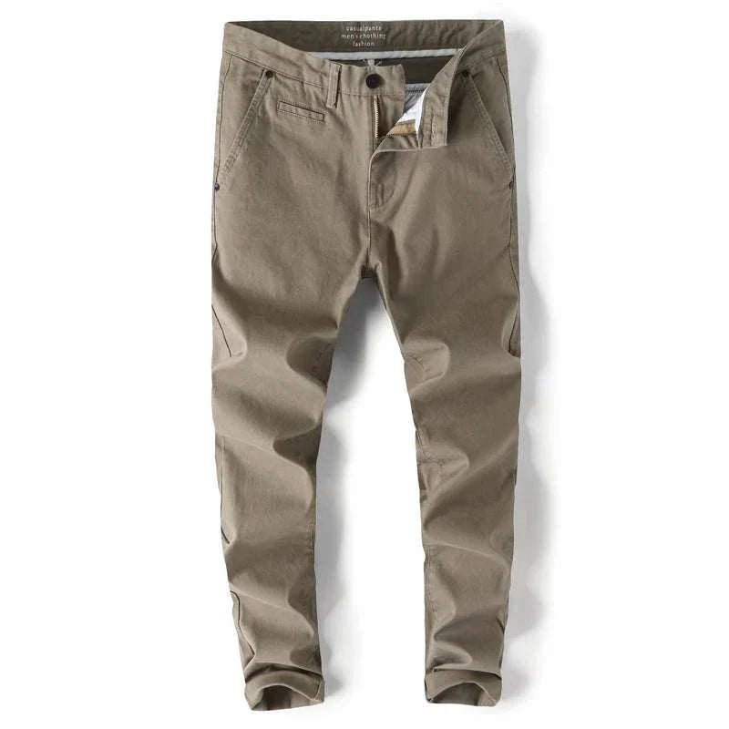 Cotton straight chino pants - Antonios
