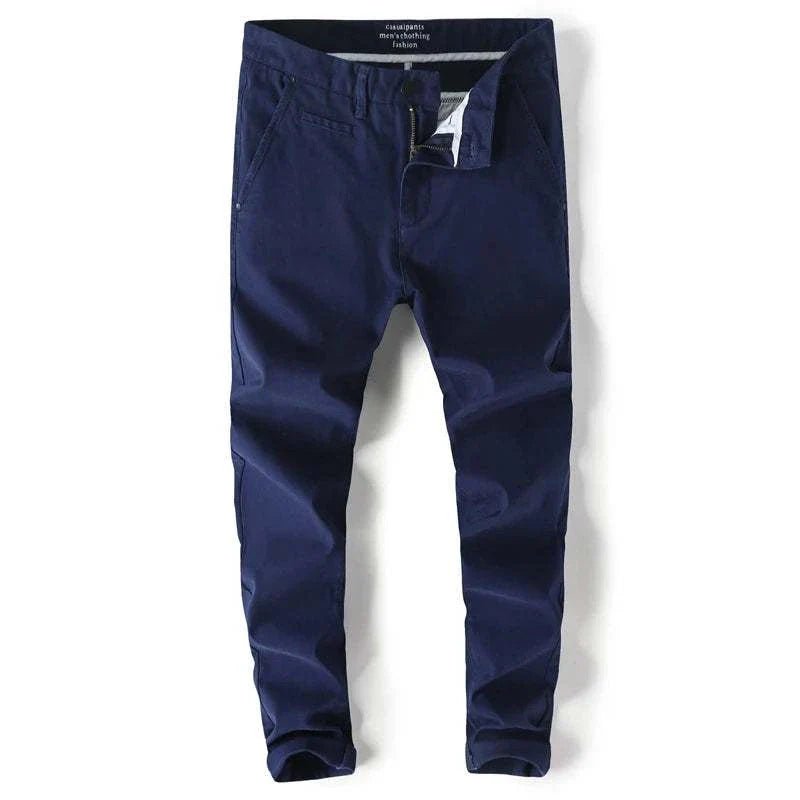 Cotton straight chino pants - Antonios