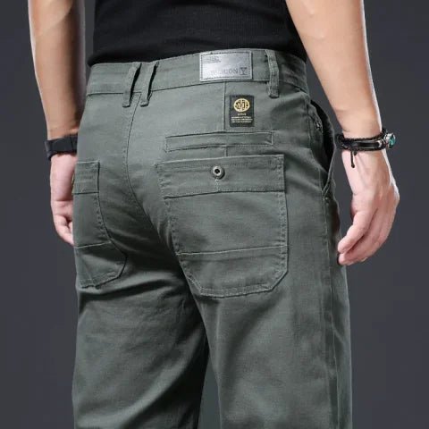 Cotton stretch smart - casual pants - Antonios