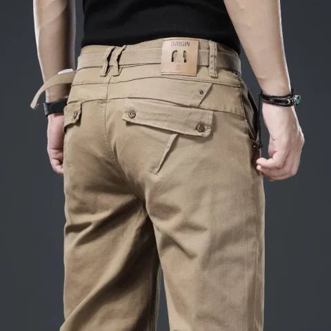 Cotton stretch smart - casual pants - Antonios