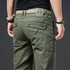 Cotton stretch smart - casual pants - Antonios