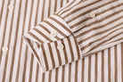 Cotton striped italian office shirt - Antonios