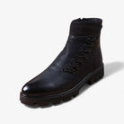 Cowboy platform leather boots - Antonios