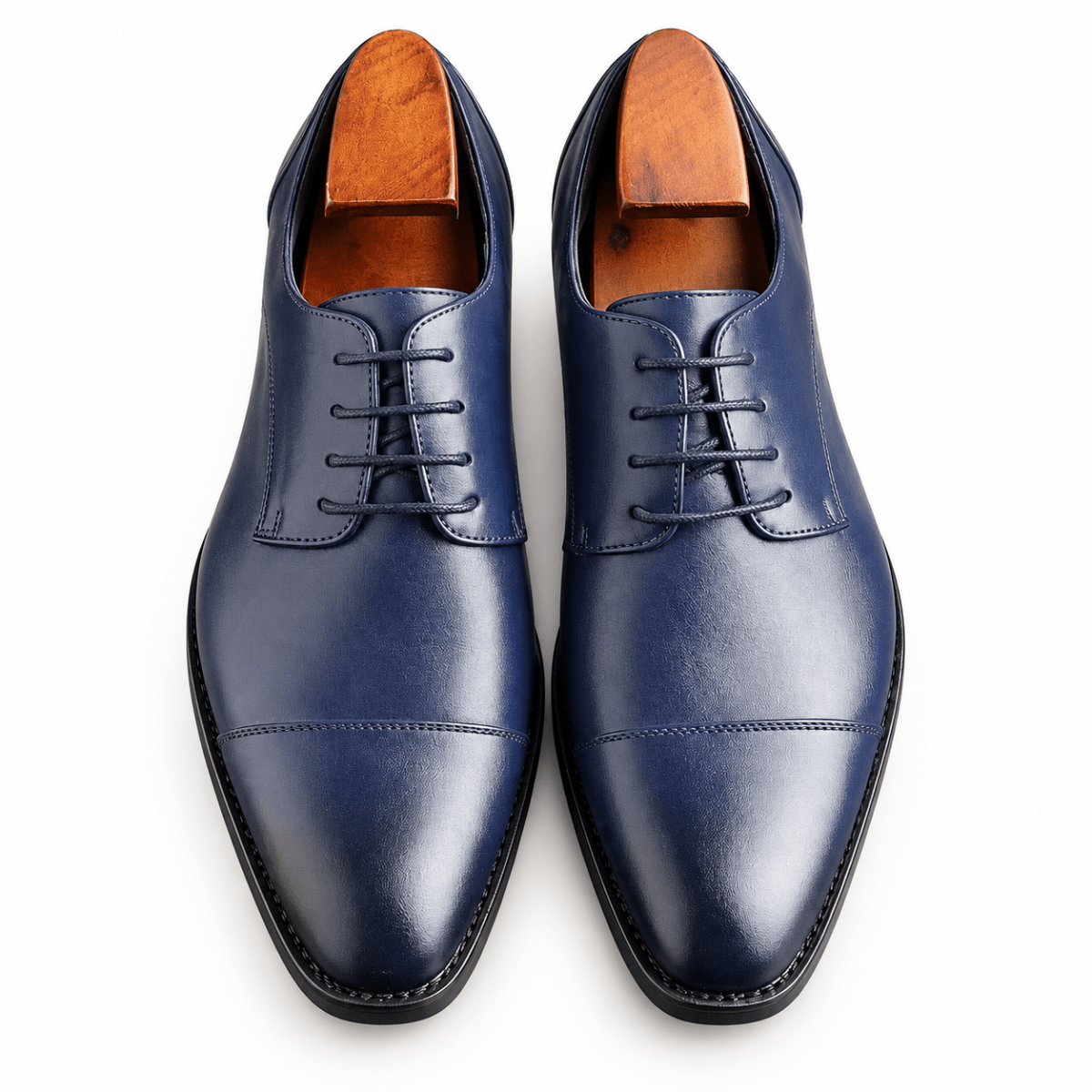 Derby elegant shoes - AntoniosClothing - Blue