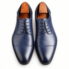 Derby elegant shoes - AntoniosClothing - Blue