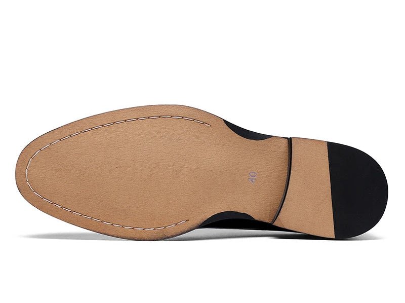 Derby formal business shoes made of genuine leather - Antonios