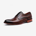 Derby formal business shoes made of genuine leather - Antonios