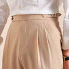 Double - pleat neapolitan trousers - Antonios