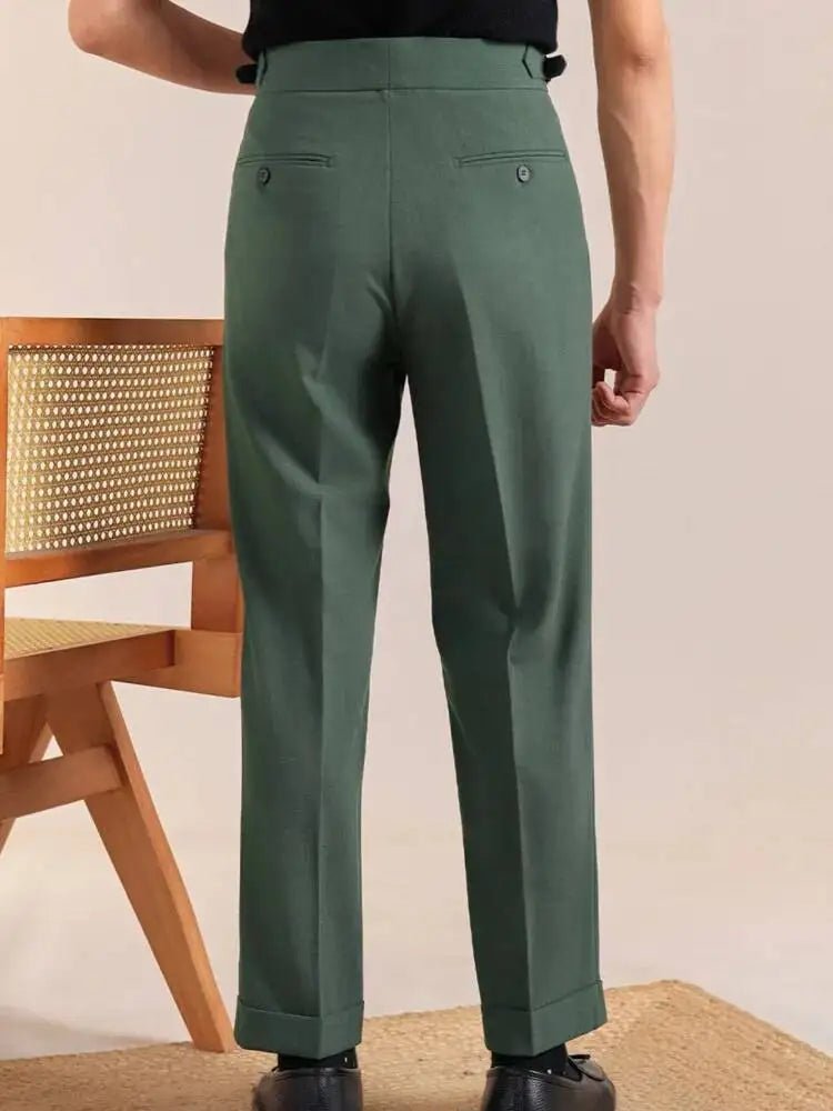 Double - pleat neapolitan trousers - Antonios