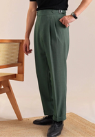 Double - pleat neapolitan trousers - Antonios