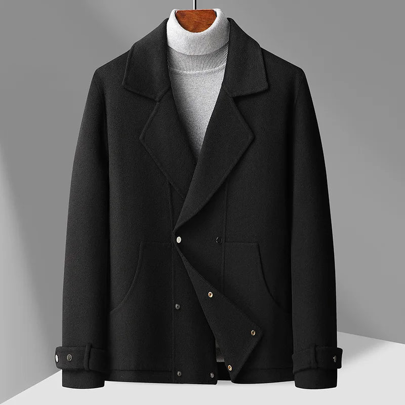 Double - sided wool winter jacket - Antonios