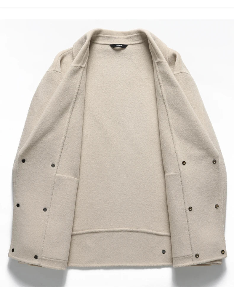 Double - sided wool winter jacket - Antonios