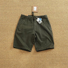 Drawstring cotton short pants - Antonios