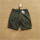 Drawstring cotton short pants - Antonios