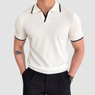 cotton polo shirt — White