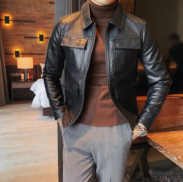 ECO leather jacket - Antonios