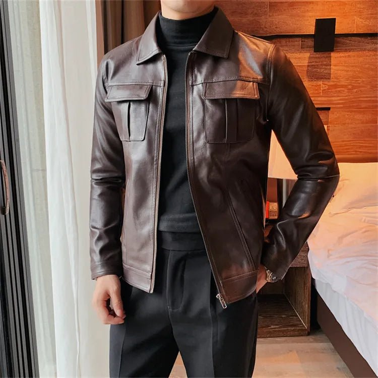ECO leather jacket - Antonios